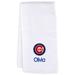 Infant White Chicago Cubs Personalized Burp Cloth