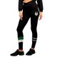 Ultra Game Damen Leggings Perimeter Fitness Sport Yoga Hose, schwarz, M