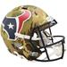 Houston Texans Riddell Camo Alternate Revolution Speed Display Full-Size Replica Football Helmet