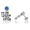 Dayna Designs Kentucky Wildcats Silver Halo Earrings