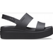 Crocs Black / Black Brooklyn Low Wedge Shoes