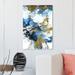 Art Remedy Abstract Angel Visit, Modern & Contemporary & Metallic Canvas Wall Art Print for Office Canvas | 30 H x 20 W x 1.5 D in | Wayfair