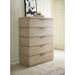 Birch Lane™ Adara 5-Drawer Dresser Wood in Brown/Gray | 54 H x 40 W x 18 D in | Wayfair E3305C4E58DA4620938790FF3169DAC8