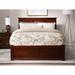 Viv + Rae™ Lampley Solid Wood Platform Bed w/ Trundle by Harriet Bee Wood in Brown | 44.25 H x 57.75 W x 77.125 D in | Wayfair VVRO3254 29130348