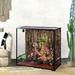 REPTIZOO 98 Gallon Terrarium Glass/Plastic/Metal | 36 H x 36 W x 18 D in | Wayfair RK0125