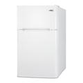 Summit Appliance 3.2 cu. ft. Freestanding Mini Fridge w/ Freezer Metal in White | 33.38 H x 19 W x 19.75 D in | Wayfair CP34W