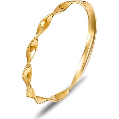 CHRIST - Damenring 375er Gelbgold Ringe 1 ct