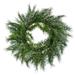 Vickerman 637296 - 23" Green Woolsey Pine Wreath (RY191523) Christmas Wreath Smaller than 24 Inches
