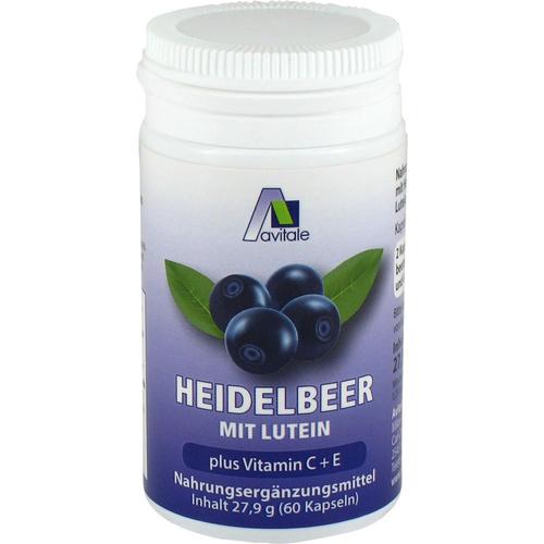 Avitale – HEIDELBEER KAPSELN+Lutein+C+E Mineralstoffe