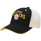 Youth Black/White Pittsburgh Steelers Core Lockup Adjustable Hat