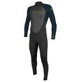 O'Neill Wetsuits Jungen Reactor II 3/2mm Back Zip Full Wetsuit Neoprenanzug, Black/Slate, 14