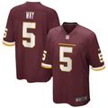 Men's Nike Tress Way Burgundy Washington Football Team Game Player Jersey