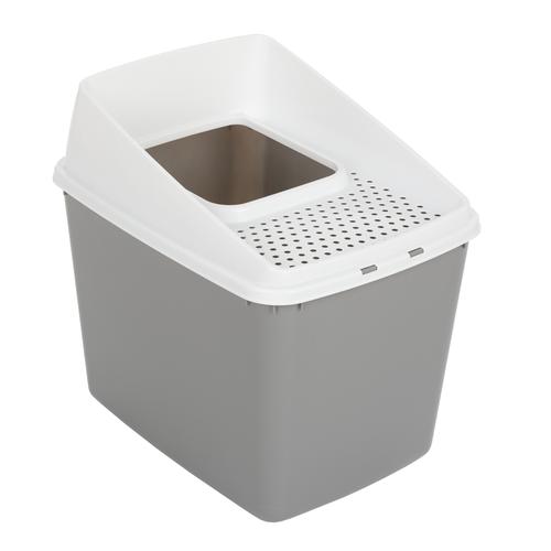 Katzentoilette Big Box - Toilette grau