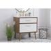 Mercury Row® Burkley 30" Single Bathroom Vanity Set Wood in White/Brown | 33.5 H x 30 W x 22 D in | Wayfair AA2690AEB5CB4155A73FDBB36968C00D