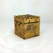 Rosdorf Park Lokshin Wooden Box in Brown/Yellow | 7 H x 6 W x 6 D in | Wayfair 53681CDEE7774960A8B519FC2C613133
