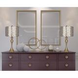 Willa Arlo™ Interiors Spann 27" Table Lamp Set Metal in White/Yellow | 27 H x 13 W x 13 D in | Wayfair B952C2DEA7C5443B824516F6C6B6E1B7
