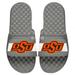 Men's ISlide Black/White Oklahoma State Cowboys OHT Military Appreciation Slide Sandals