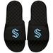 Men's ISlide Black Seattle Kraken Primary Logo Slide Sandals