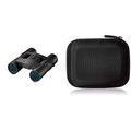 Nikon Aculon A30 Fernglas (10-Fach, 25mm Frontlinsendurchmesser) schwarz & Amazon Basics Festplattentasche, schwarz
