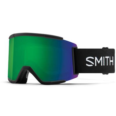 Smith Squad XL Goggles Black Chromapop Sun Green Mirror M006752QJ99MK