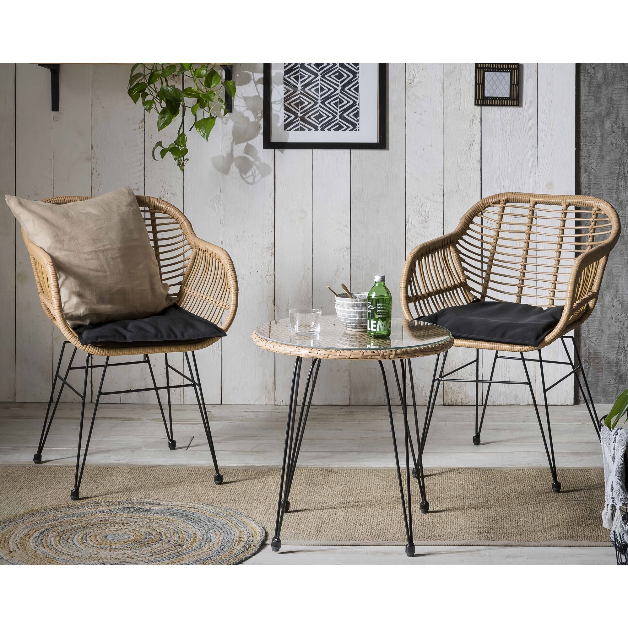 Möbilia »Fiona« Gartengruppe 5-teilig