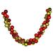 Vickerman 660584 - 7' Red-Lime Asst Ornament Garland (N200806) Christmas Garland Ornament