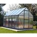 Canopia Mythos 6' W x 10' D Hobby Greenhouse Aluminum/Polycarbonate Panels in Gray | Wayfair HG5010