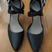 Nine West Shoes | Franco Sarto Gray Leather Heels | Color: Gray | Size: 7.5