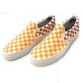 Vans Shoes | Men’s Checkered Slip-On Vans | Color: Red/Yellow | Size: 10