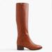 J. Crew Shoes | J. Crew Nwot Leather Knee Tall Boots | Color: Brown | Size: 8