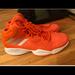 Nike Shoes | Adidas Bounce Mens Sneaker Size 19 Basketball Shoe | Color: Orange/White | Size: 19