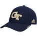 Men's adidas Navy Georgia Tech Yellow Jackets 2021 Sideline Coaches AEROREADY Flex Hat