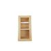 Timber Tree Cabinets Butler Double Recessed Toilet Paper Holder Wood in White | 14.5 H x 7 W x 3.75 D in | Wayfair BUTLER-30-UNF