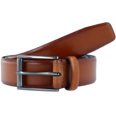 Strellson Premium Gürtel Leder 105 cm Braun Herren