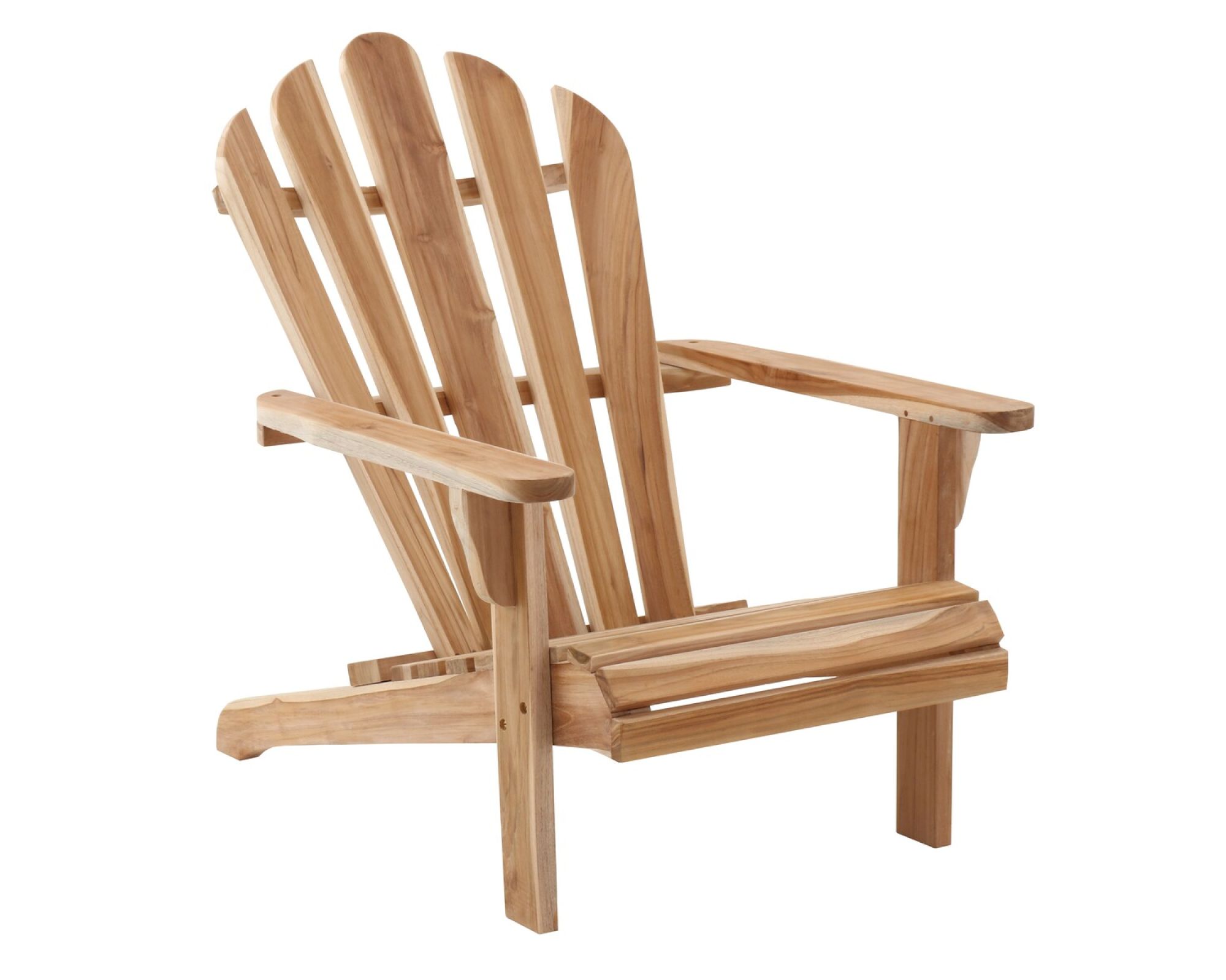 Möbilia »Clam« Gartensessel Teakholz / 57 x 104 x 73 cm