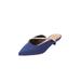 Women's The Bette Slip On Mule by Comfortview in Evening Blue (Size 7 1/2 M)