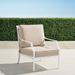 Grayson Lounge Chair with Cushions in White Finish - Rain Melon, Standard - Frontgate