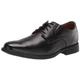 Clarks Men's Whiddon Plain Oxford, Black Leather, 12 UK