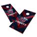 Liberty Flames 2' x 4' Solid Wood Regulation Cornhole Board Set