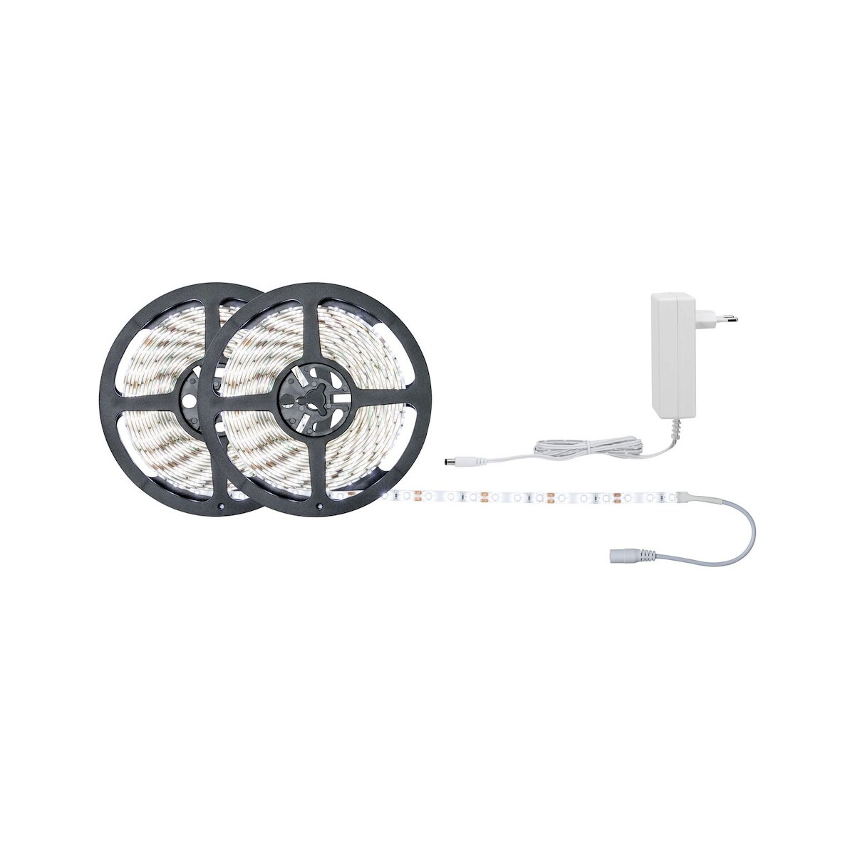 Paulmann SimpLED LED Strip Tageslichtweiß Basisset 10m beschichtet 22W 3100lm 60LEDs/m 6500K 36VA 78977 Image