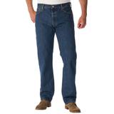 Men's Big & Tall Levi's® 501® Original Fit Stretch Jeans by Levi's in Dark Stonewash (Size 48 34)