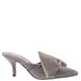 J. Renee Elonna - Womens 7.5 Pewter Sandal Medium