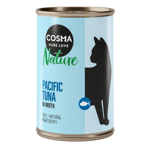 Sparpaket Cosma Nature 12 x 140 g - Pazifikthunfisch