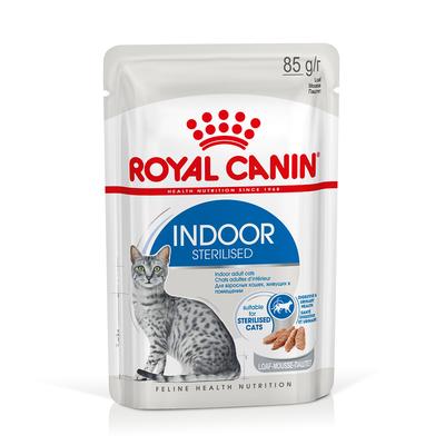 24 x 85 g Royal Canin Indoor Sterilised Mousse Katzennassfutter