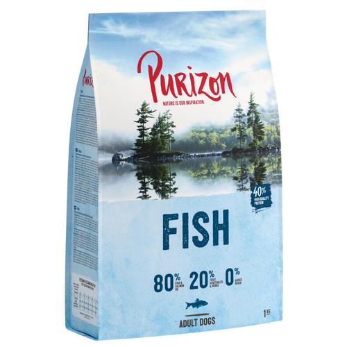 Purizon Fisch 4 kg für ausgewachsene Hunde, getreidefreies Hundetrockenfutter