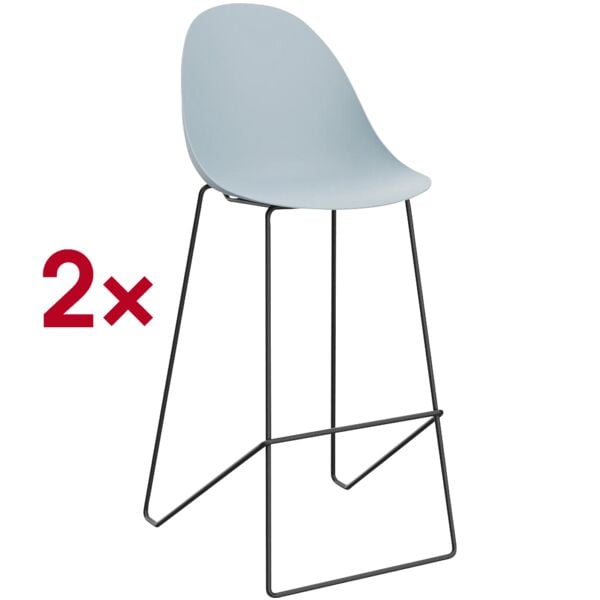 Paperflow 2er Set Barhocker »Void« schwarz Image