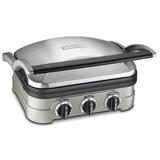 Cuisinart Griddler® Non Stick/Stainless Steel in Blue/Gray/White | 7.1 H in | Wayfair GR-4NP1