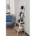 ClosetMaid Ladder Bookcase Wood/Metal in White/Brown | 70.87 H x 23.62 W x 19.69 D in | Wayfair 4964