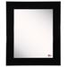 Wade Logan® Dematteo Delta Modern & Contemporary Mirror in Black | 32.5 H x 26.5 W x 0.75 D in | Wayfair 500B66586CE547A8A94F40A2866E57AD