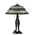 Meyda Lighting 30" High Tiffany Roman Table Lamp Glass/Metal in Brown | 30 H x 24 W x 24 D in | Wayfair 15405